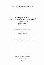 La passion inedite de S. Athenogene de Pedachthoe en Cappadoce (BGH 297b)