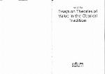 Essays on Theories of Value in the Classical Tradition