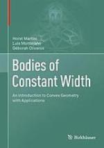 Bodies of Constant Width