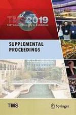 TMS 2019 148th Annual Meeting & Exhibition : supplemental proceedings.