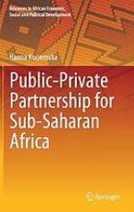 Public-private partnership for sub-Saharan Africa