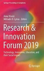 Research and Innovation Forum 2019 : Technology, Innovation, Education, and Their Social Impact