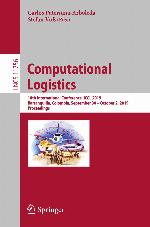 Computational logistics : 10th international conference, ICCL 2019, Barranquilla, Colombia, September 30 - October 2, 2019 : proceedings