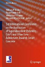 3rd International Conference on the Application of Superabsorbent Polymers (SAP) and other new sdmixtures towards smart concrete