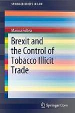 Brexit and the Control of Tobacco Illicit Trade
