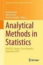Analytical methods in statistics : AMISTAT, Liberec, Czech Republic, September 2019