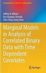 Marginal models in analysis of correlated binary data with time dependent covariates