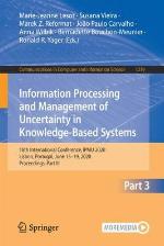Information Processing and Management of Uncertainty in Knowledge-Based Systems