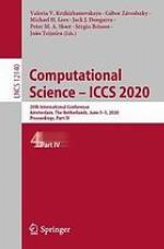 Computational Science -- ICCS 2020 : 20th International Conference, Amsterdam, The Netherlands, June 3-5, 2020, Proceedings. Part IV