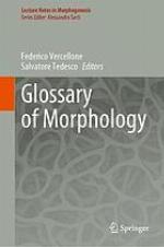 Glossary of morphology