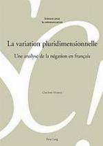 La Variation Pluridimensionnelle