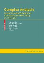 Complex Analysis (Trends In Mathematics)
