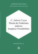 Theorie der Funktionen mehrerer komplexer Veränderlicher