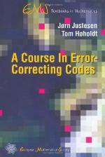 A Course in Error-Correcting Codes (EMS Textbooks in Mathematics)