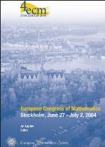 European Congress Of Mathematics, Stockholm, June 27 July 2, 2004