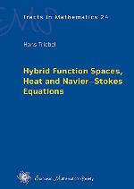 Hybrid function spaces, heat and Navier-Stokes equations