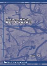Defects and Diffusion, Theory & Simulation II.