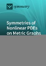 Symmetries of nonlinear PDEs on metric graphs and branched networks