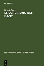 Erscheinung Bei Kant