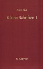 Kleine Schriften