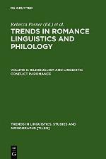 Trends In Romance Linguistics And Philology