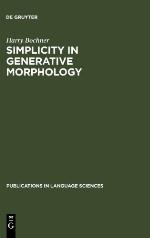 Simplicity In Generative Morphology