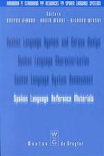 Spoken Language Reference Materials