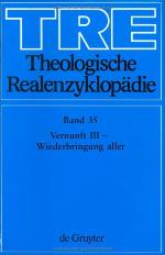 Theologische Realenzyklopadie