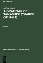 A Grammar of Tamashek (Tuareg of Mali)