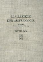 Reallexikon der Assyriologie und Vorderasiatischen Archaologie