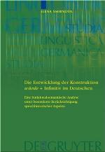 Die Entwicklung Der Konstruktion Wurde + Infinitiv Im Deutschen