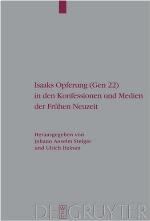 Isaaks Opferung (Gen 22) in Den Konfessionen Und Medien Der Fruhen Neuzeit