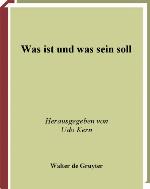 Was Ist Und Was Sein Soll