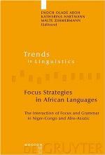 Focus Strategies In African Languages