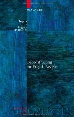 Deconstructing the English Passive