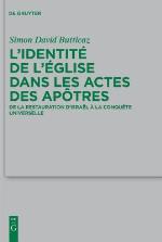 L'Identite de L'Eglise Dans Les Actes Des Apotres