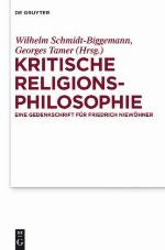 Kritische Religionsphilosophie