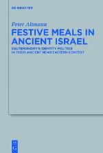 Festive Meals in Ancient Israel