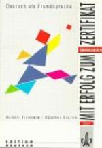 Mit Erfolg Zum Zertifikat Deutsch ALS Fremdsprache