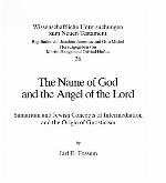 The Name Of God And The Angel Of The Lord