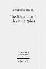 The Samaritans in Flavius Josephus