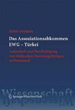Das Assoziationsabkommen Ewg - T Rkei
