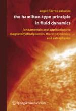 The Hamiltontype Principle in Fluid Dynamics