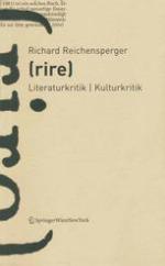 (Rire) : Literaturkritik