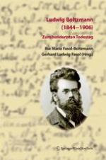 Ludwig Boltzmann (1844-1906) : Zum hundertsten Todestag