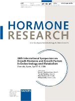 38th International Symposium on Growth Hormone and Growth Factors in Endocrinology & Metabolism : Granada, Spain, April 7-8, 2006