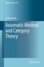 Axiomatic Method and Category Theory (Synthese Library)