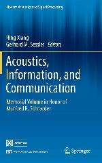 Acoustics, Information, and Communication
