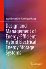 Design and management of energy-efficient hybrid electrical energy storage systems