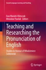 Teaching and researching the pronunciation of English : studies in honour of Włodzimierz Sobkowiak